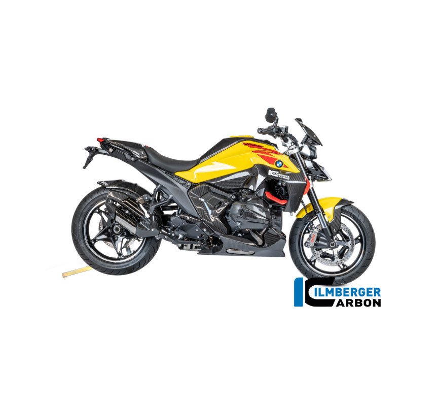 Kit de protections thermiques d'échappement carbone pour R 1300 R & RS