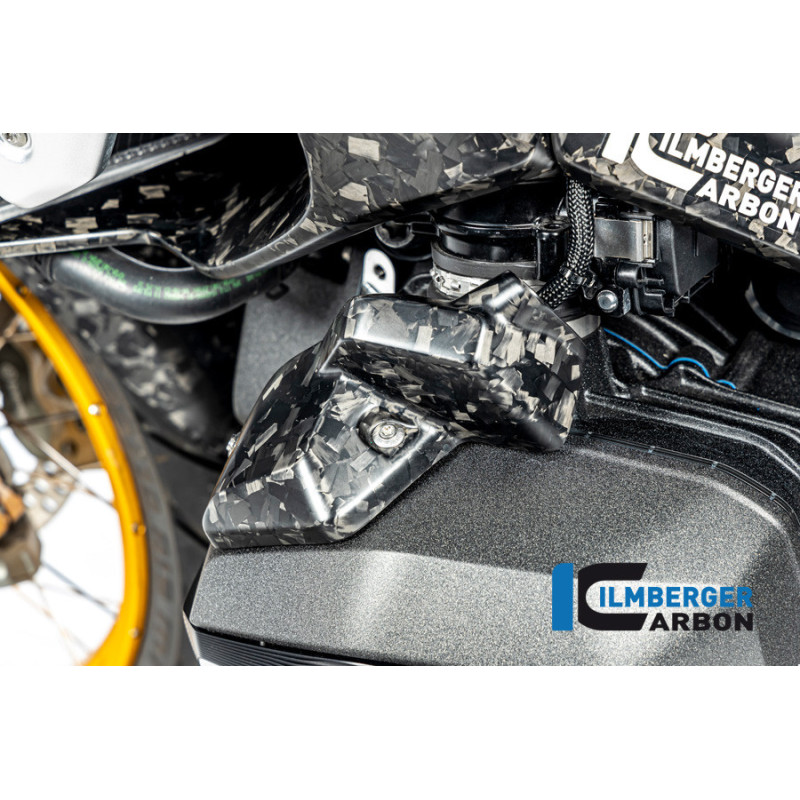 Cache d'injecteur gauche carbone pour R 1300