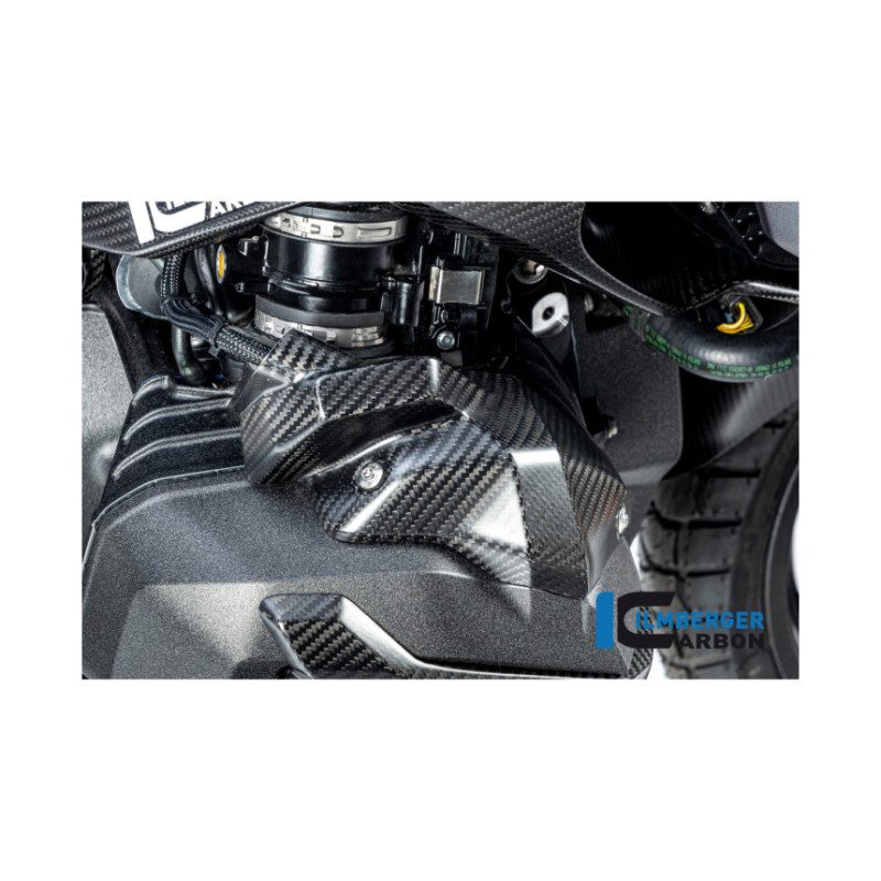Cache d'injecteur droit carbone pour R 1300 GS & GSA