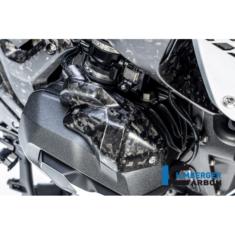 Cache d'injecteur droit carbone pour R 1300 GS & GSA