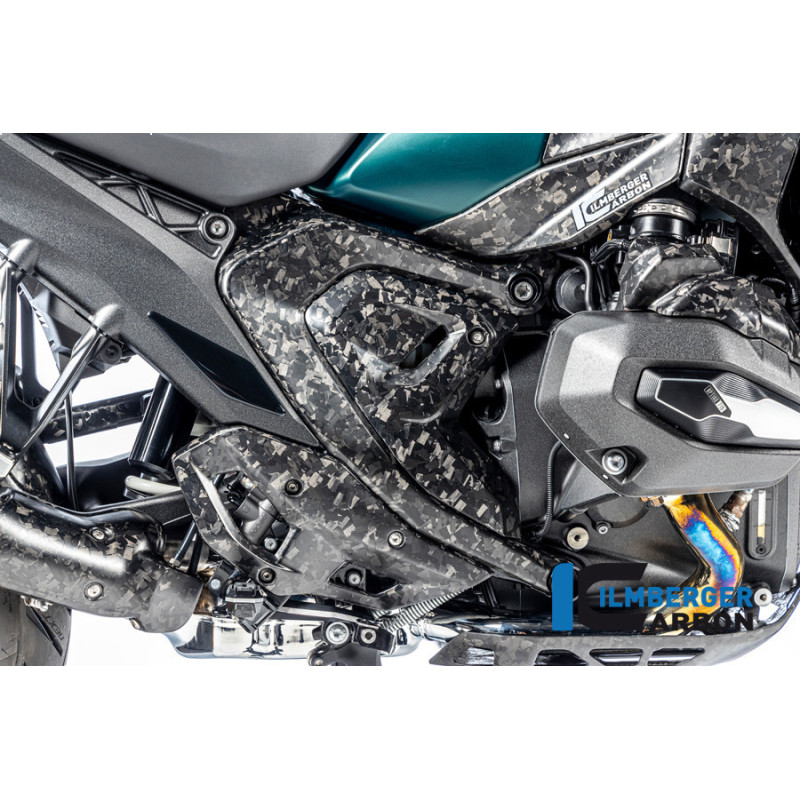 Cache de cadre droit carbone pour R 1300 GS & GSA