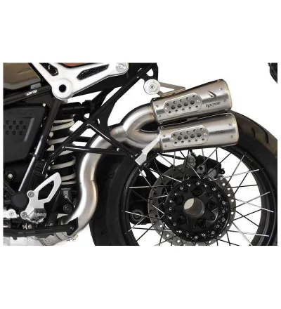 Double silencieux GP07 haut pour BMW R nineT | HP Corse