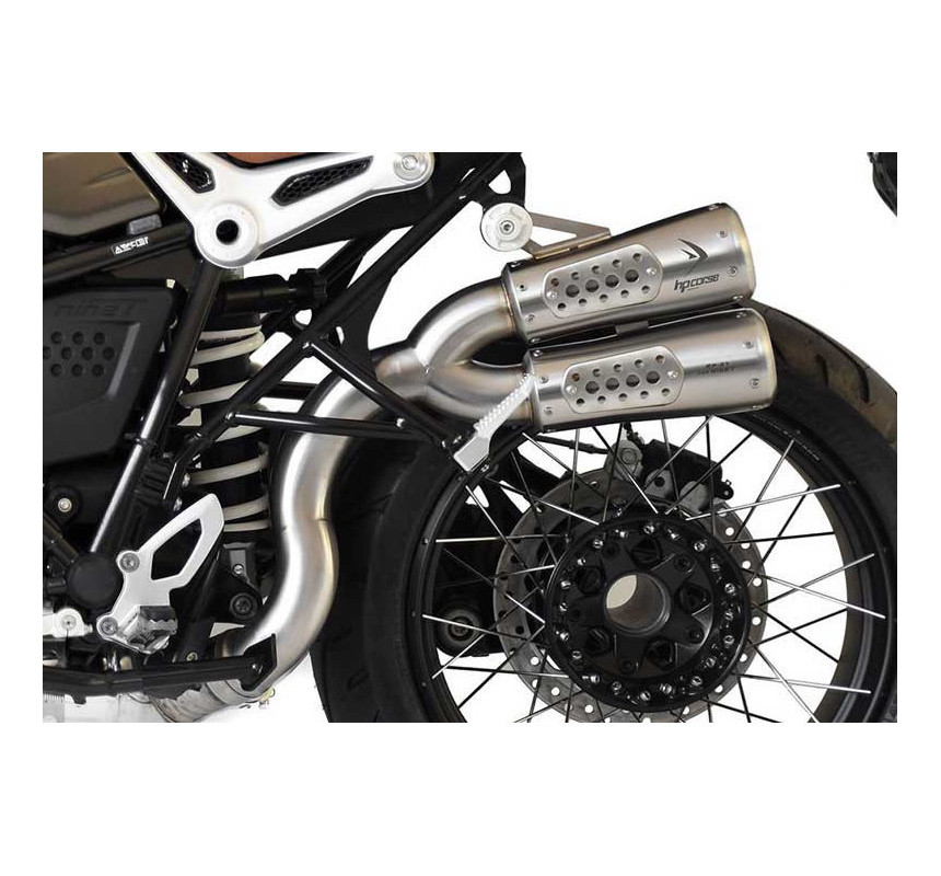 Double silencieux GP07 haut pour BMW R nineT | HP Corse