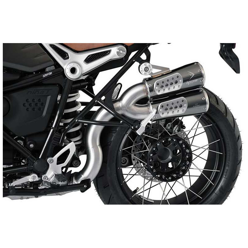 Double silencieux GP07 pour R nineT Scrambler & Urban GS