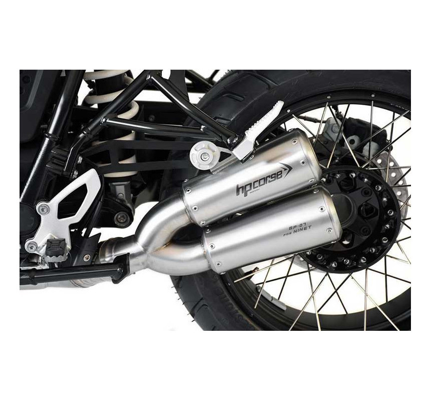 Double silencieux GP07 pour BMW R nineT | HP Corse