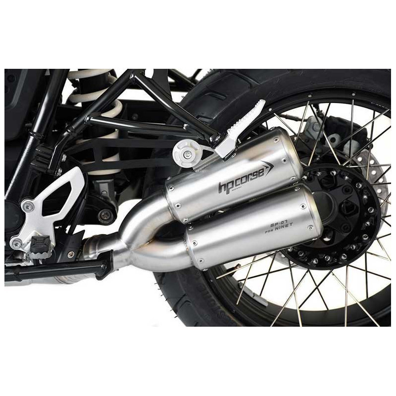 Double silencieux GP07 pour BMW R nineT | HP Corse