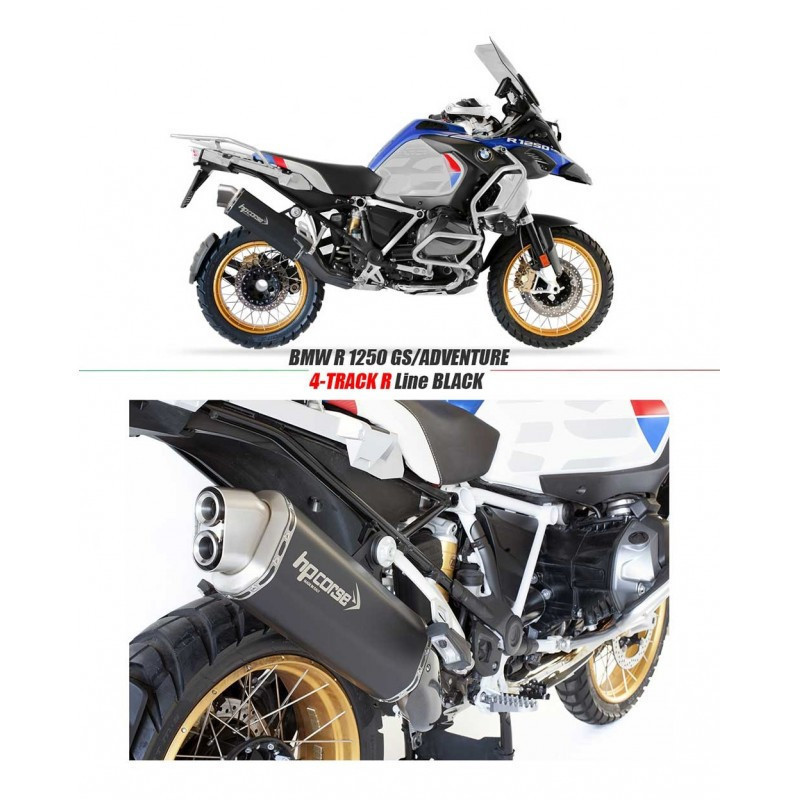 Silencieux 4-Track pour BMW R 1250 GS | HP Corse