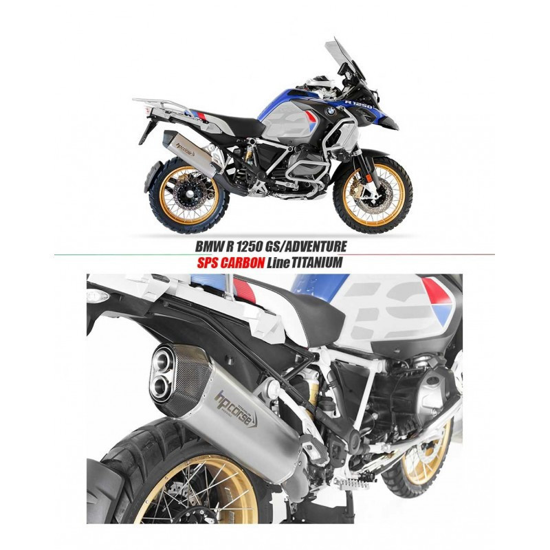 Silencieux SPS Carbon pour BMW R 1250 GS | HP Corse