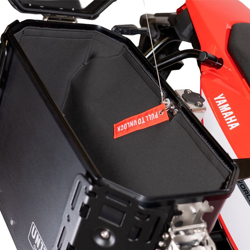 41L neoprene liner for Atlas side case (exhaust side) - L'atelier Bleu Motostore