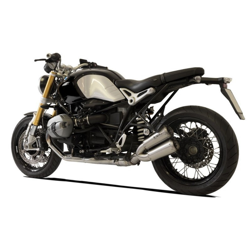 Double silencieux GP07 bas pour BMW R nineT 2014-2016 | HP Corse