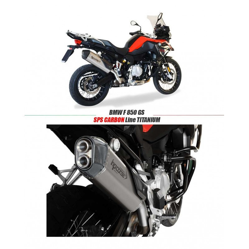 Silencieux SPS Carbon pour BMW F 850 GS | HP Corse