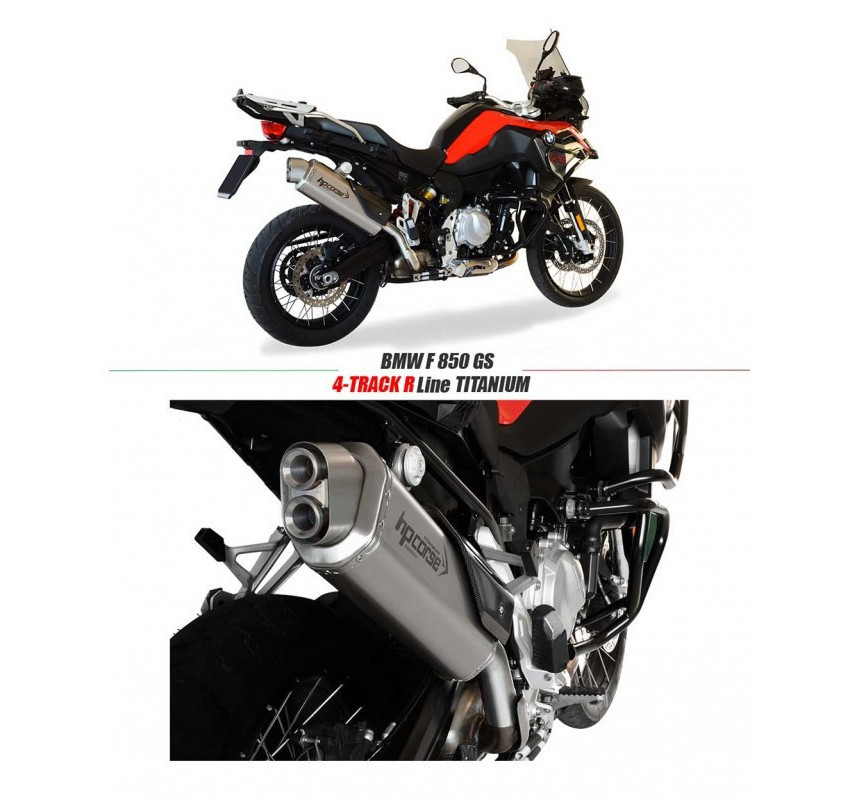 Silencieux 4-Track pour BMW F 850 GS | HP Corse