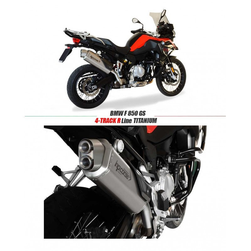 Silencieux 4-Track pour BMW F 850 GS | HP Corse