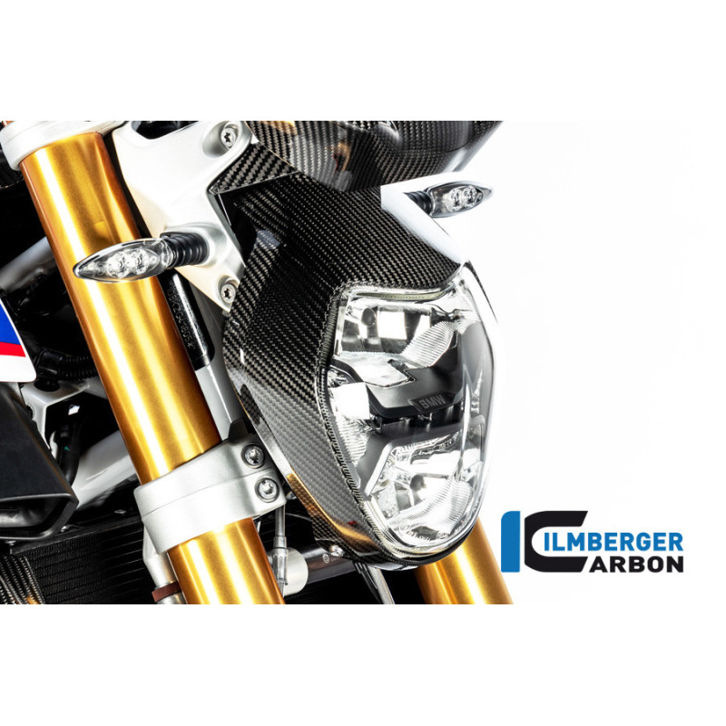 Habillage de phare carbone pour R 1250 R
