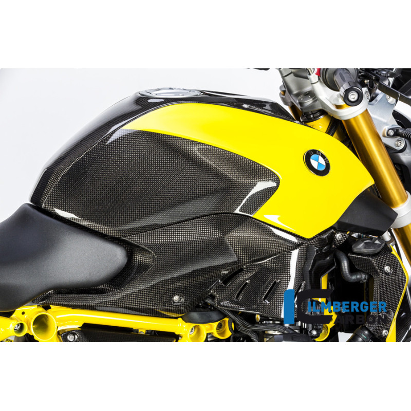 Flanc de réservoir droit carbone pour BMW R 1200 R | Ilmberger Carbon