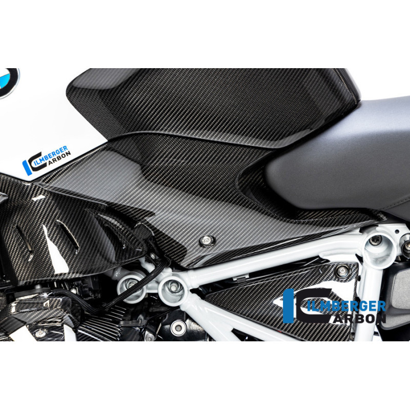 Flanc de réservoir bas gauche carbone pour R 1250 R