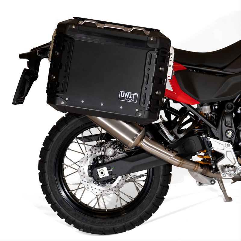 Platine de fixation supplémentaire pour valise latéral Atlas - L'atelier Bleu Motostore