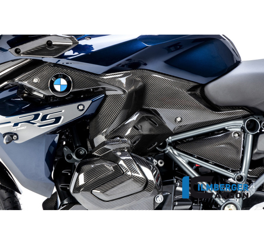 Flanc de réservoir bas gauche carbone pour R 1250 RS