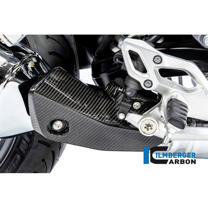 Protection thermique d'échappement carbone pour BMW R 1250 R & RS | Ilmberger Carbon