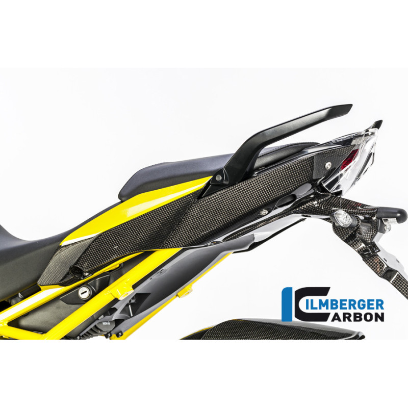 Cache latéral de selle gauche carbone pour BMW R 1200 R & RS | Ilmberger Carbon