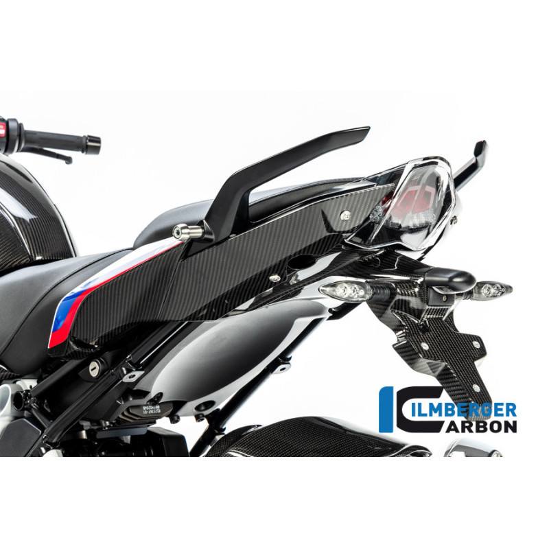 Cache latéral de selle gauche carbone pour BMW R 1250 R & RS | Ilmberger Carbon
