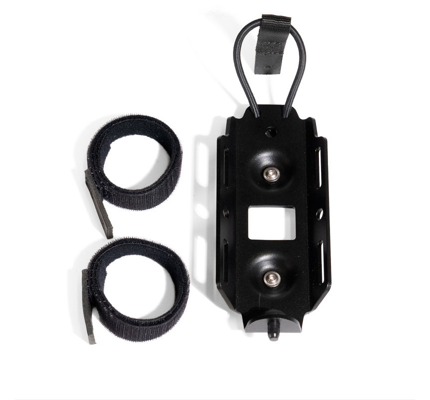 Bottle cage mount for Atlas side panniers - L'atelier Bleu Motostore