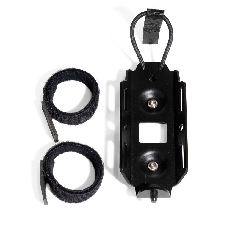 Bottle cage mount for Atlas side panniers - L'atelier Bleu Motostore
