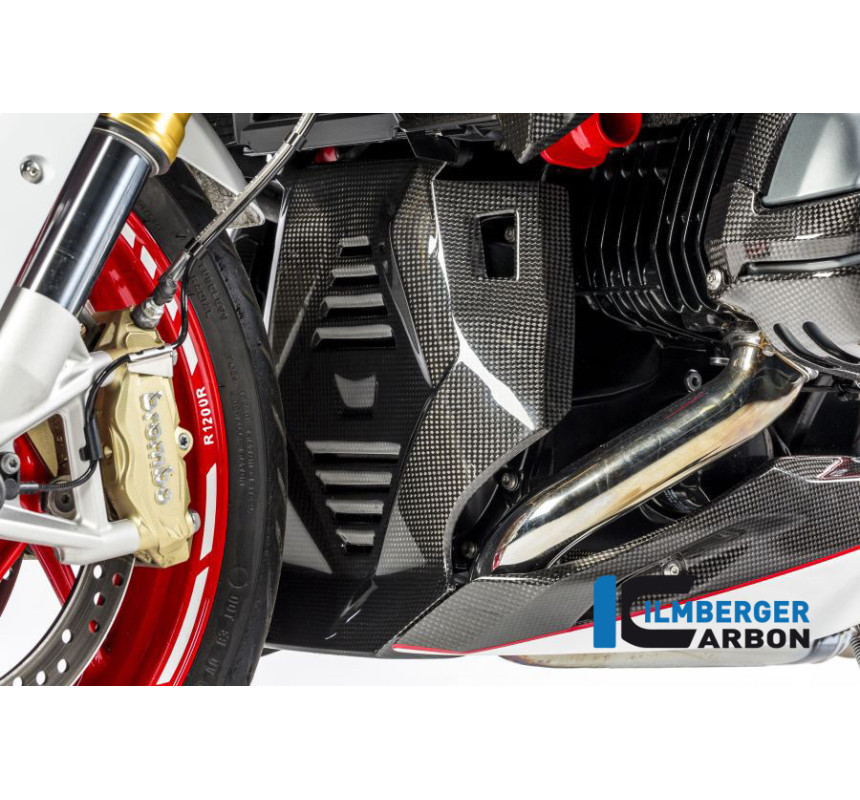 Sabot moteur partie centrale carbone pour R 1200 R & RS