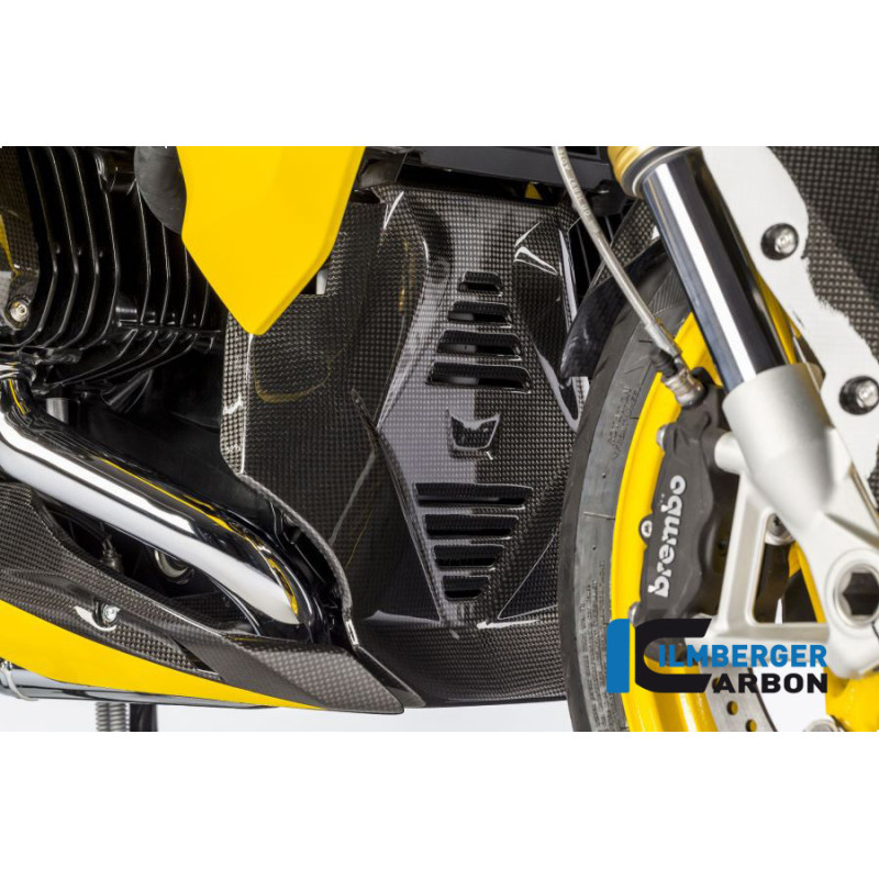 Sabot moteur partie centrale carbone pour BMW R 1200 R & RS | Ilmberger Carbon
