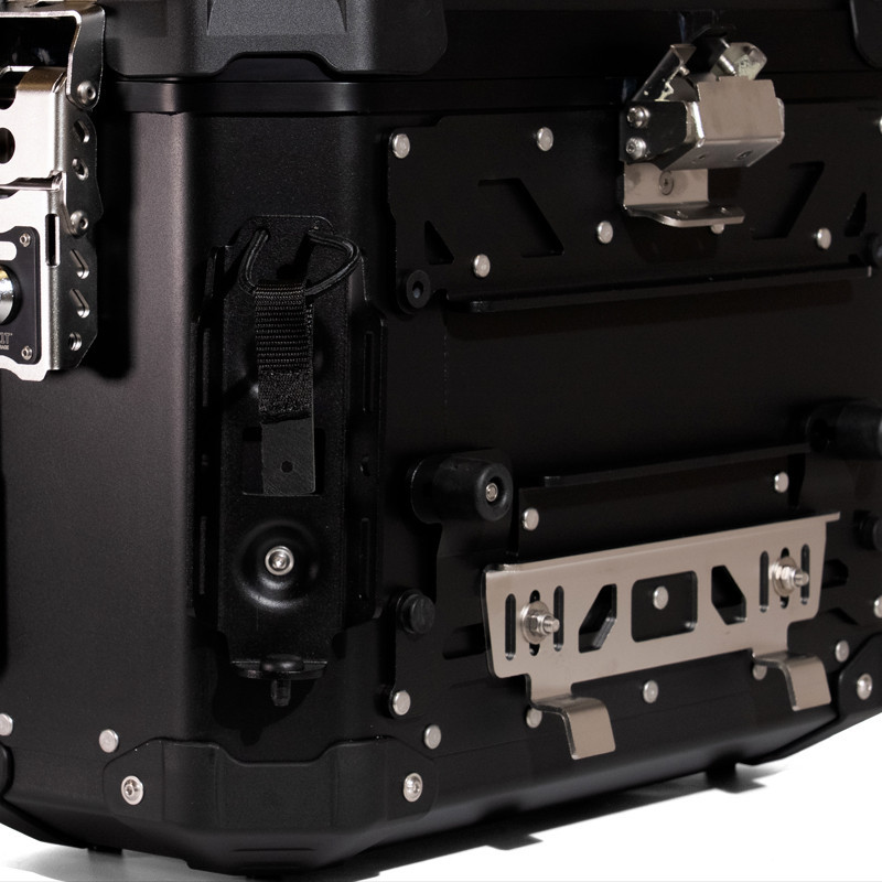 Bottle cage mount for Atlas side panniers - L'atelier Bleu Motostore