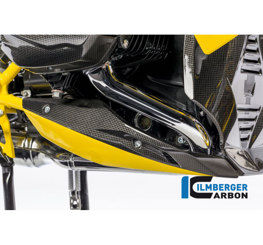 Sabot moteur partie droite carbone pour R 1200 R & RS
