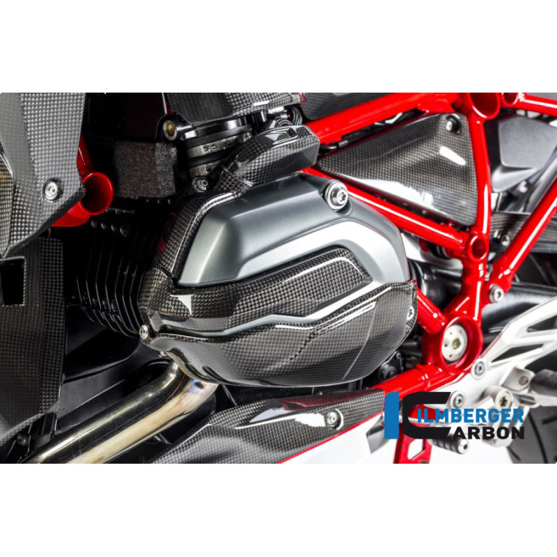 Cache de couvre-culasse gauche carbone pour BMW R 1200 R & RS | Ilmberger Carbon