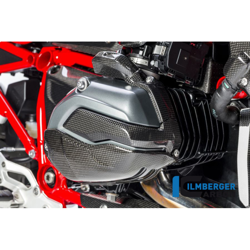 Cache de couvre-culasse droit carbone pour BMW R 1200 R & RS | Ilmberger Carbon