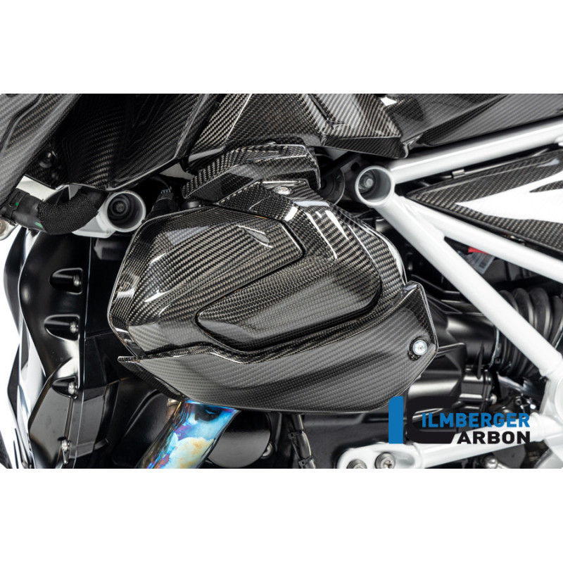 Cache de couvre-culasse gauche carbone pour R 1250 R & RS