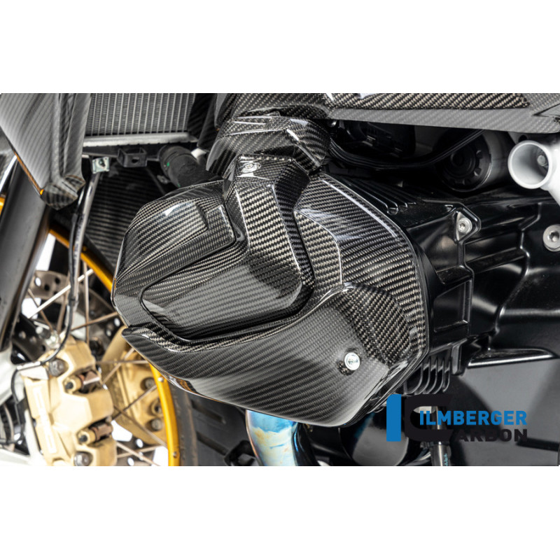 Cache de couvre-culasse gauche carbone pour BMW R 1250 R & RS | Ilmberger Carbon