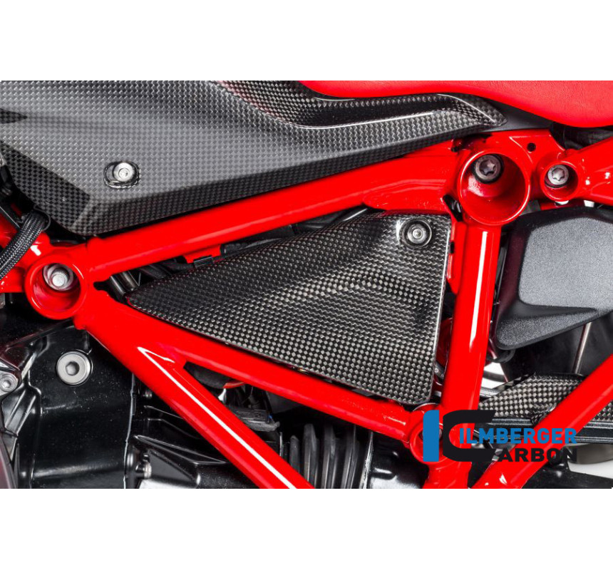Couvercle de cadre gauche carbone pour R 1200 R & RS