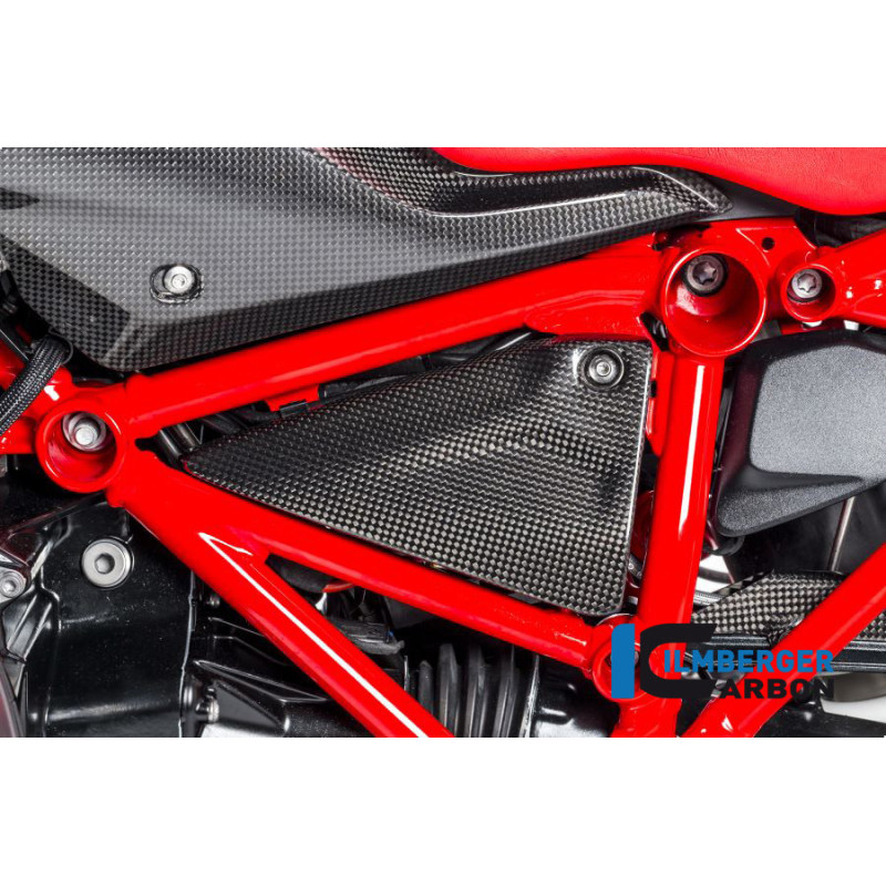 Couvercle de cadre gauche carbone pour R 1200 R & RS