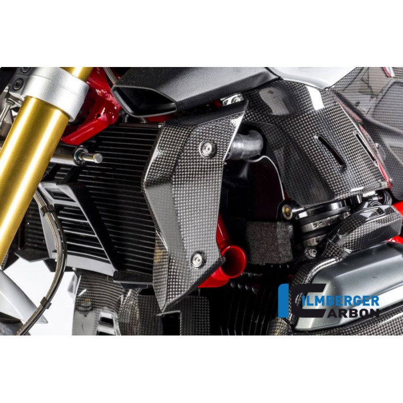 Habillage de radiateur gauche carbone pour BMW R 1200 R | Ilmberger Carbon