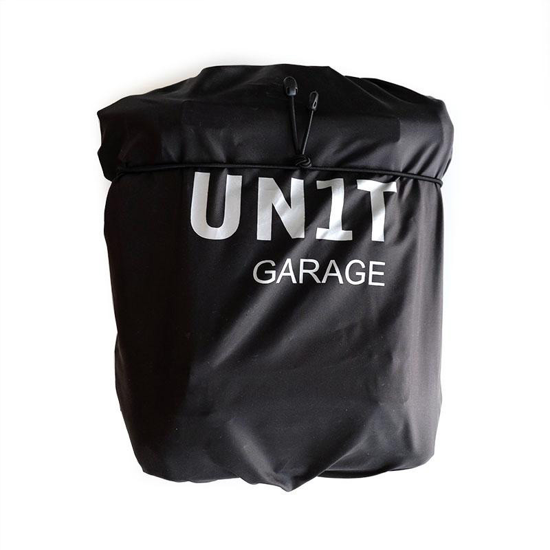 Waterproof cover for Unit Garage 10–14L pannier – L'atelier Bleu Motostore
