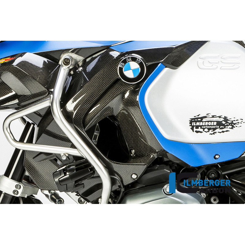 Habillage de sortie d'air gauche carbone pour BMW R 1200 GS Adventure | Ilmberger Carbon