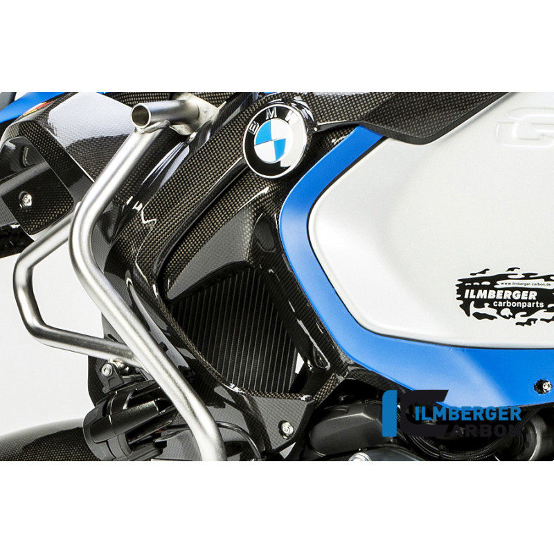Habillage de sortie d'air gauche carbone pour BMW R 1200 GS Adventure | Ilmberger Carbon