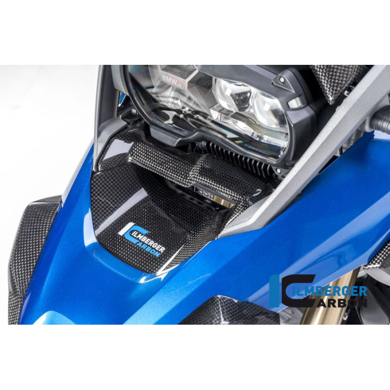 Conduit d'air sous radiateur d'huile carbone pour R 1200 GS