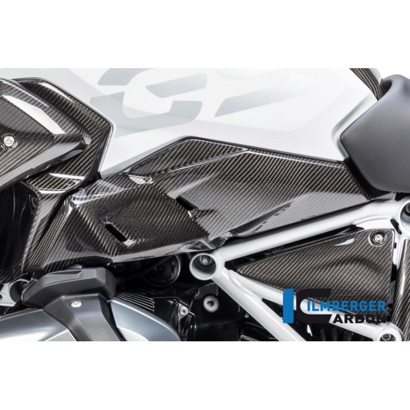 Flanc de réservoir bas gauche carbone pour BMW R 1250 GS | Ilmberger Carbon