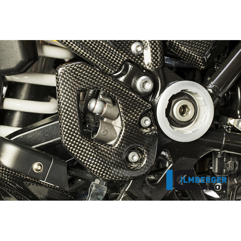 Protège-talon droit carbone pour BMW R 1200 GS & GSA | Ilmberger Carbon
