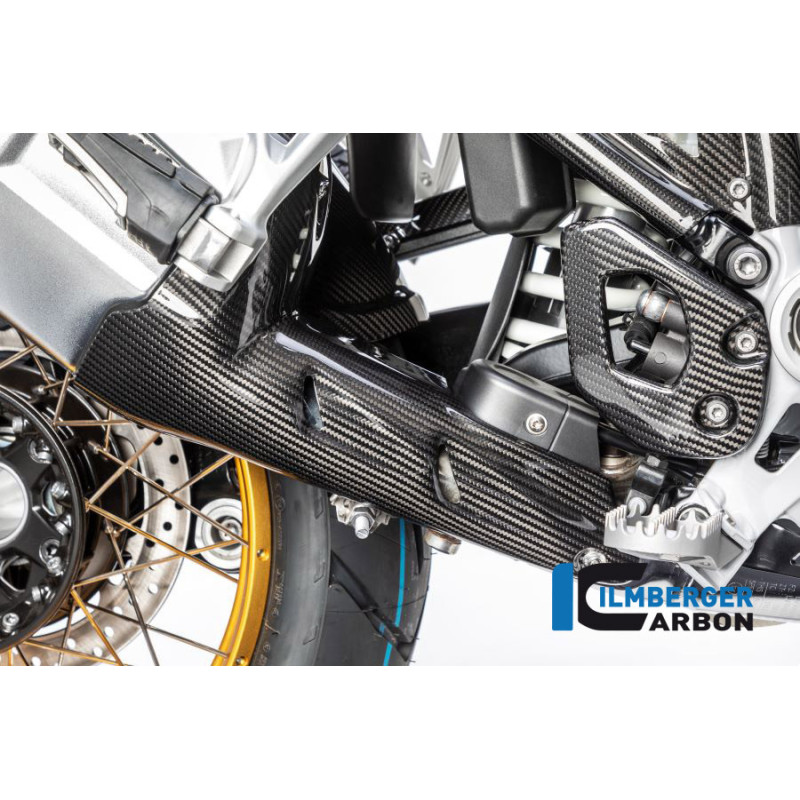 Protection thermique d'échappement basse carbone pour BMW R 1250 GS & GSA | Ilmberger Carbon