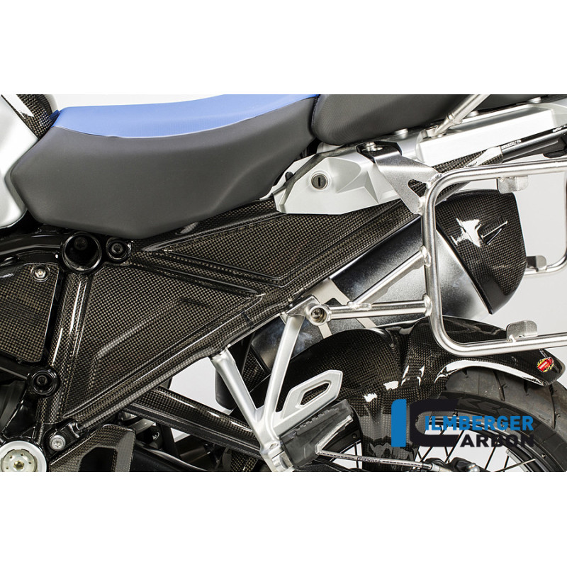 Cache de boucle arrière gauche carbone pour BMW R 1200 GS & GSA | Ilmberger Carbon