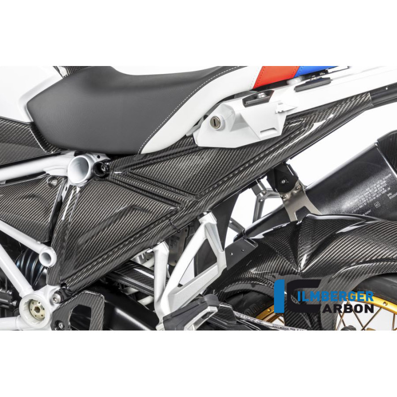 Cache de boucle arrière gauche carbone pour BMW R 1250 GS & GSA | Ilmberger Carbon