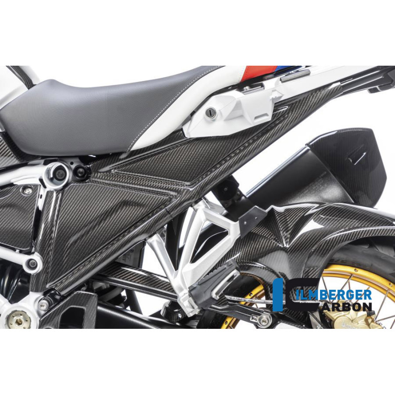 Cache de boucle arrière gauche carbone pour BMW R 1250 GS & GSA | Ilmberger Carbon