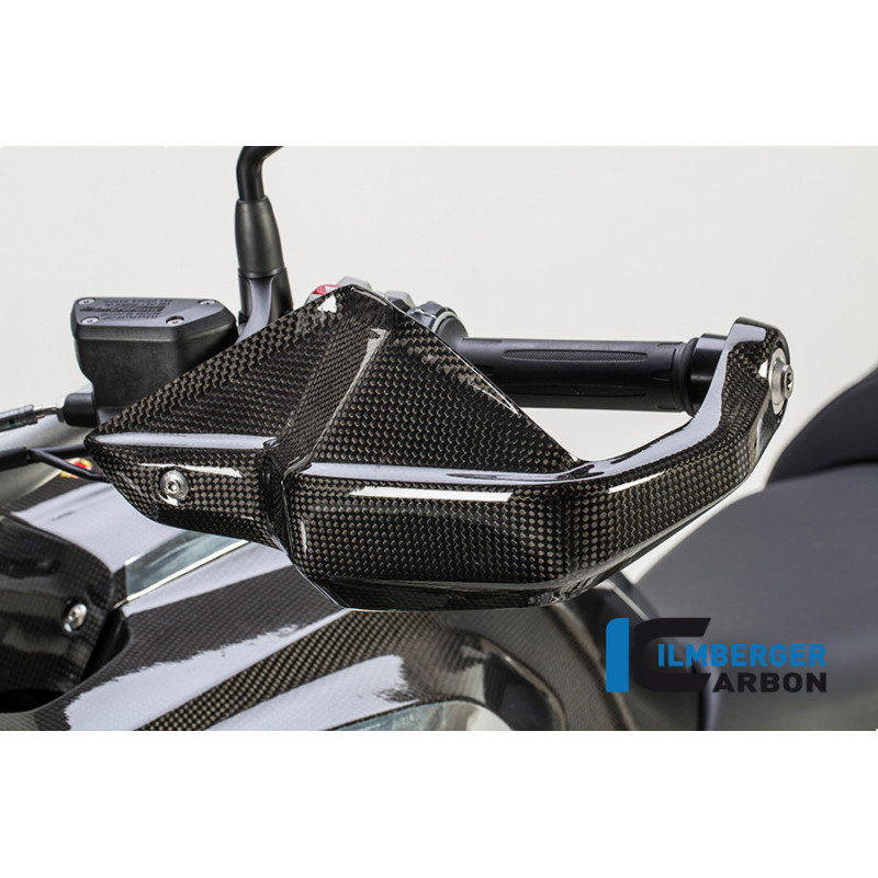 Protège-main gauche carbone pour BMW R 1200 GS & GSA | Ilmberger Carbon
