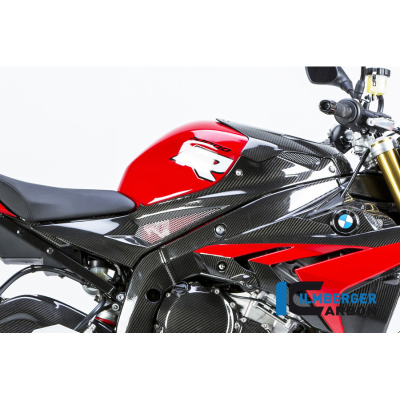 Cache latéral de réservoir droit carbone pour BMW S 1000 R (E4) | Ilmberger Carbon